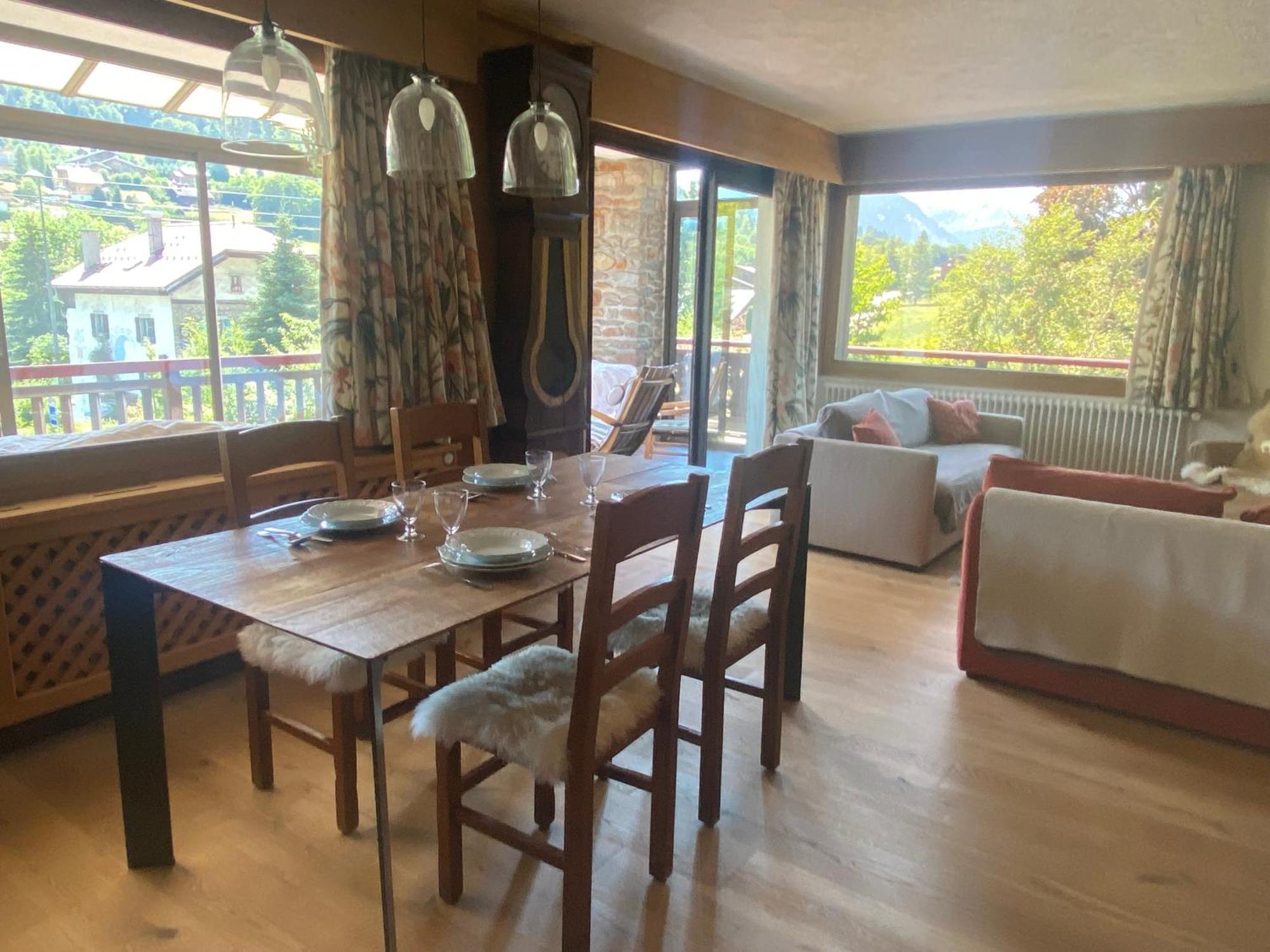 Appartement 103M2 Pres De Megeve, 2 Chambres, Grand Garage, Tennis En Ete Demi-Quartier Luaran gambar